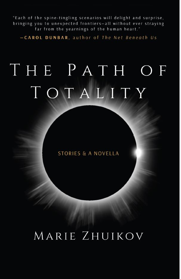 A teenager leading a birding tour in a Minnesota peat-moss bog finds a mummified Viking boy in one of 8 stories that slide from reality to science fiction in NASW member Marie Zhuikov’s book, The Path of Totality. Backstory: nasw.org/member_article… <a href="/ScienceWriters/">National Association of Science Writers (NASW)</a> #SciWriBooks