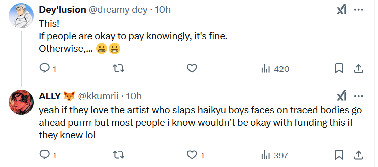 last thing I'll say about this, but someone mentioned looking at their comments and wow. this is...not a post meant to raise awareness.  this is someone being vindictive and spiteful disguised in the form of a post to raise awareness.