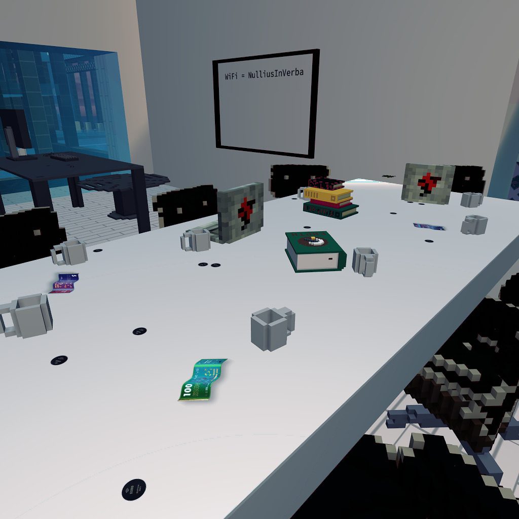 “Kong Land Embassy kongiscash” - at Kong Land Embassy - by DRdatamosh voxels.com/play?coords=NE…