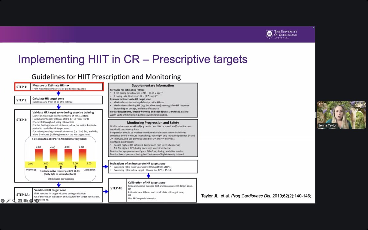 #HIIT is safe for cardiac conditions. Even ADLs may be ‘vigorous activity’ for people who are deconditioned. Great overview of the evidence and clinical recommendations by <a href="/jenna_taylor023/">Jenna Taylor</a> for <a href="/ESSA_NEWS/">ESSA</a>!