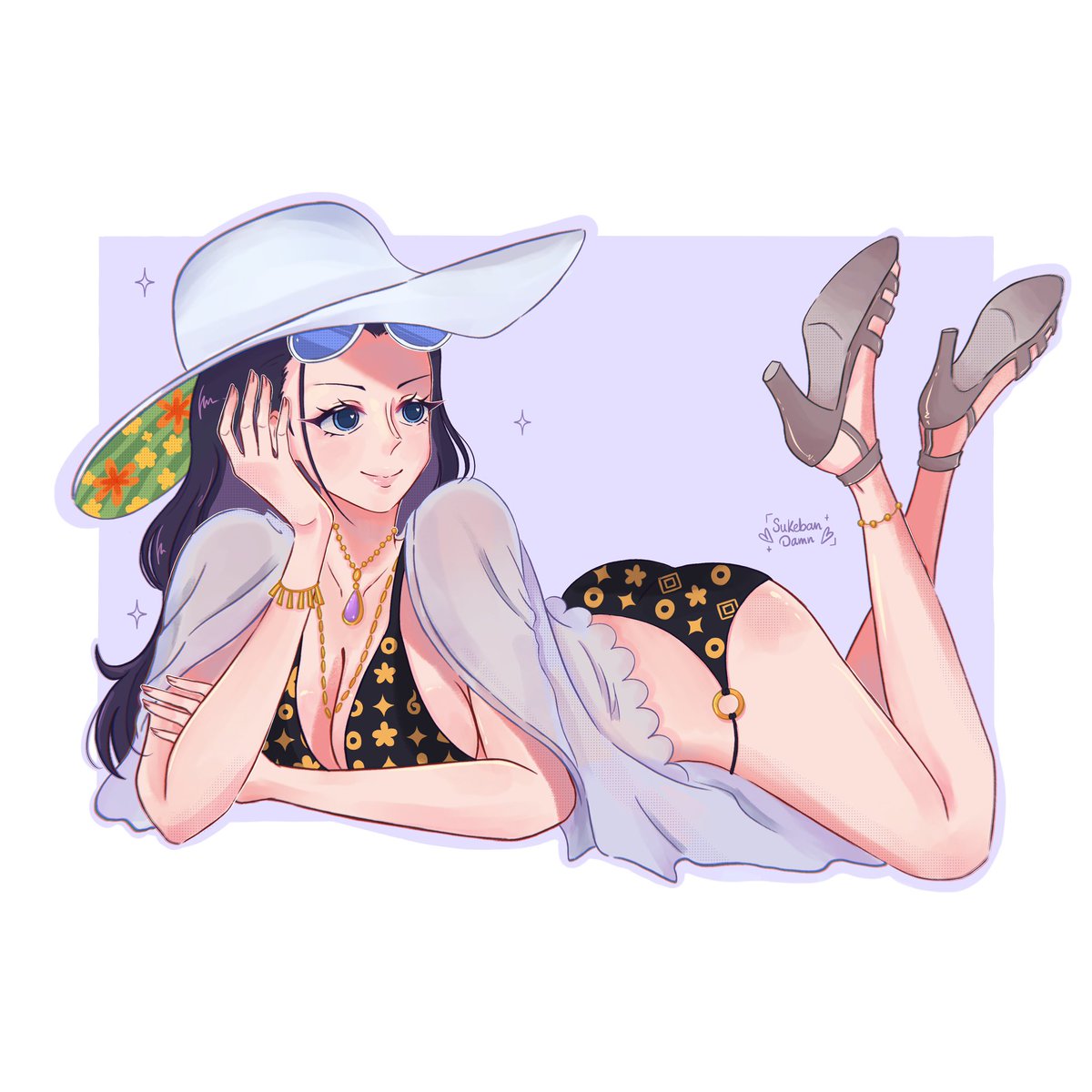 SukebanDamn's tweet image. Happy Birthday Robin-chwan .α.α β‘
I want to draw her more this year π
#γγγ³θͺηη₯2025
#ONEPIECE