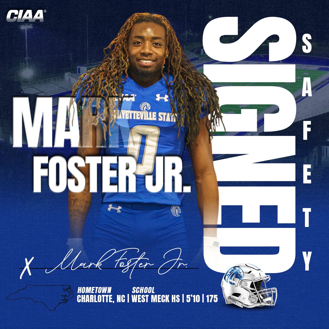 𝗠𝗮𝗿𝗸 𝗙𝗼𝘀𝘁𝗲𝗿 𝗝𝗿., Welcome to Bronco Country ✍️ 🏈 

#signingday | #fsubroncos | #broncopride