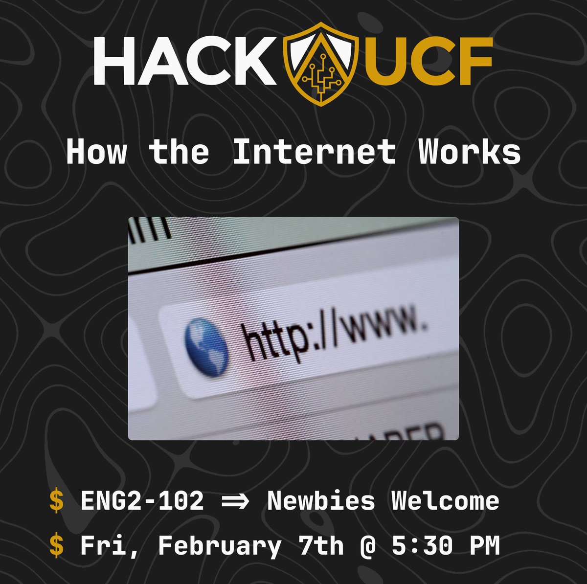 No more of this fancy "cloud" stuff, I wanna see where my data is actually going and how its getting to my friend on discord in rural Malaysia. If you want to get a jump on networking we will be at the usual spot this Friday come by and learn more about the internet.