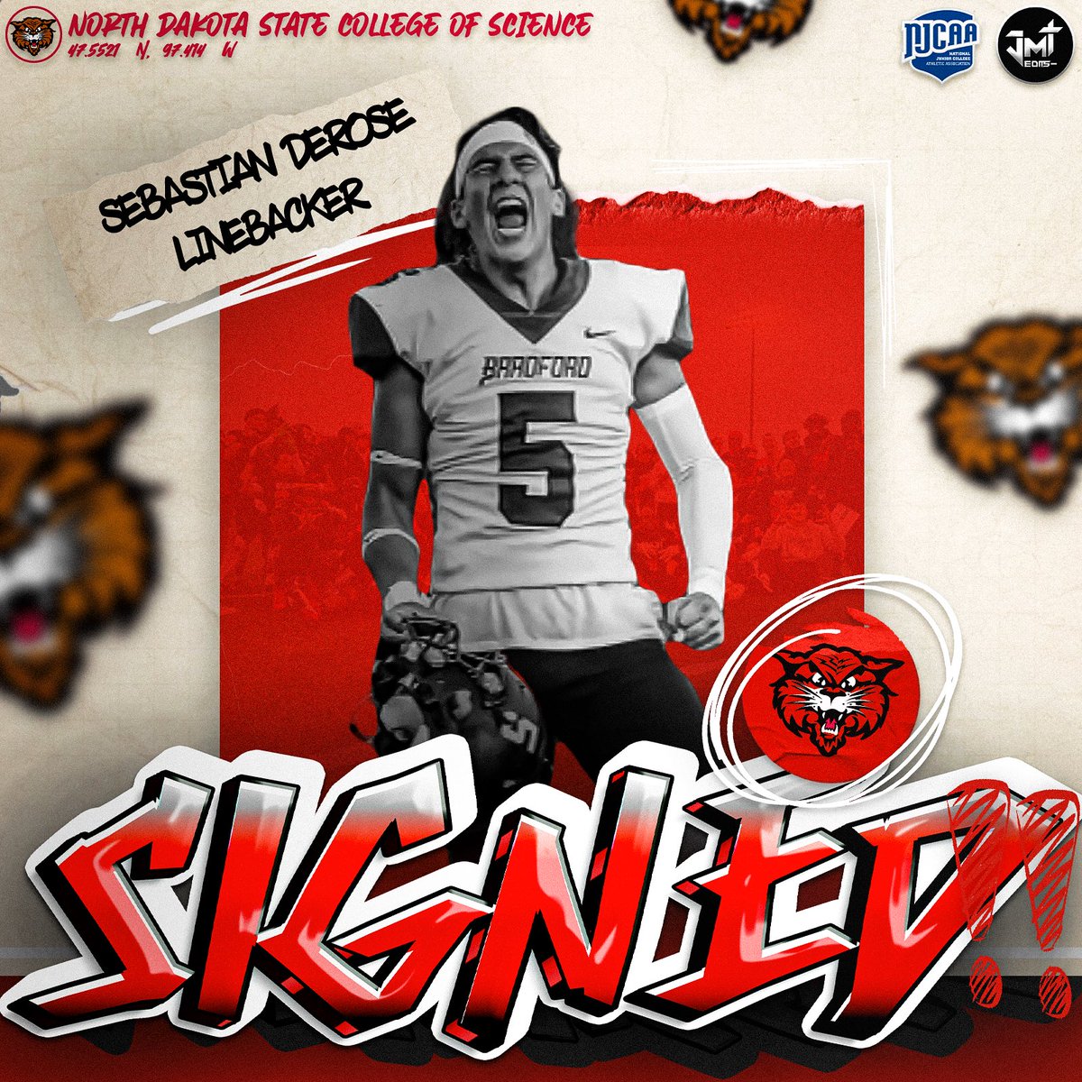 Wisconsin ⏩ North Dakota

Added a speedy edge rusher! Welcome <a href="/sebastianderos7/">Sebastian</a> to the Wildcat family!