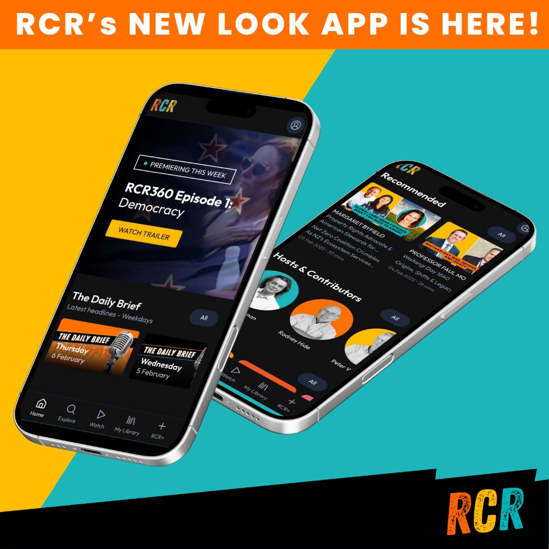 🚀 The All-New RCR App is HERE! 🚀

RCR just levelled up, and so did YOUR experience! Our brand-new app is designed to make staying informed, entertained, and empowered easier than ever.

🔥 What’s New?
✅ Video &amp; Audio Content – Watch or listen, your choice!
✅ Next-Level Search