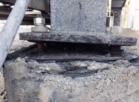 ConnectWithSSI's tweet photo. Corrosion is a silent killer for steel structures. This photo taken at a carbon facility while performing a facility audit. Identification of areas through inspection allows for facility owners to repair the issue before it fails.
 #WhereIsSSI #SiloInspection #Steel https://t.co/XdwCku5Jz7