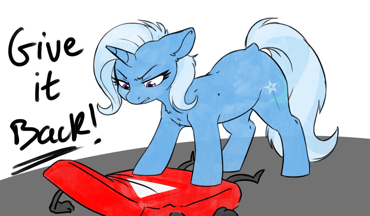 <a href="/TheTamers12345/">Tamers12345</a> Had his channel taken down! <a href="/YouTube/">YouTube</a> GIVE IT BACK!

Inspired by <a href="/TheTamers12345/">Tamers12345</a> recent post about shoving YT to the floor.

#MLP #mlpfim #mlpfanart #mlpart #mlptwt #mlpg4 #YouTube #art #artist #mylittlepony #trixielulamoon