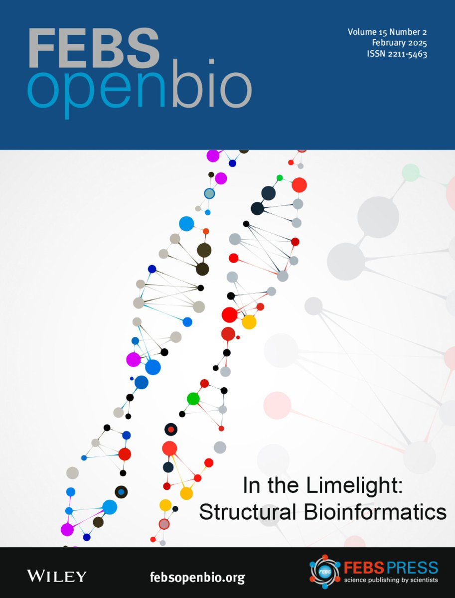 FEBSOpenBio's tweet image. 🎁 Our February Issue is online🎁
📘“In the Limelight” issue focusing on Structural Bioinformatics. Don't miss the new Review Articles, as introduced by Guest Editors @cmslnsoares and Diana Lousa
🔓buff.ly/4aKTjeg
#StructuralBioinformatics #StructurePrediction