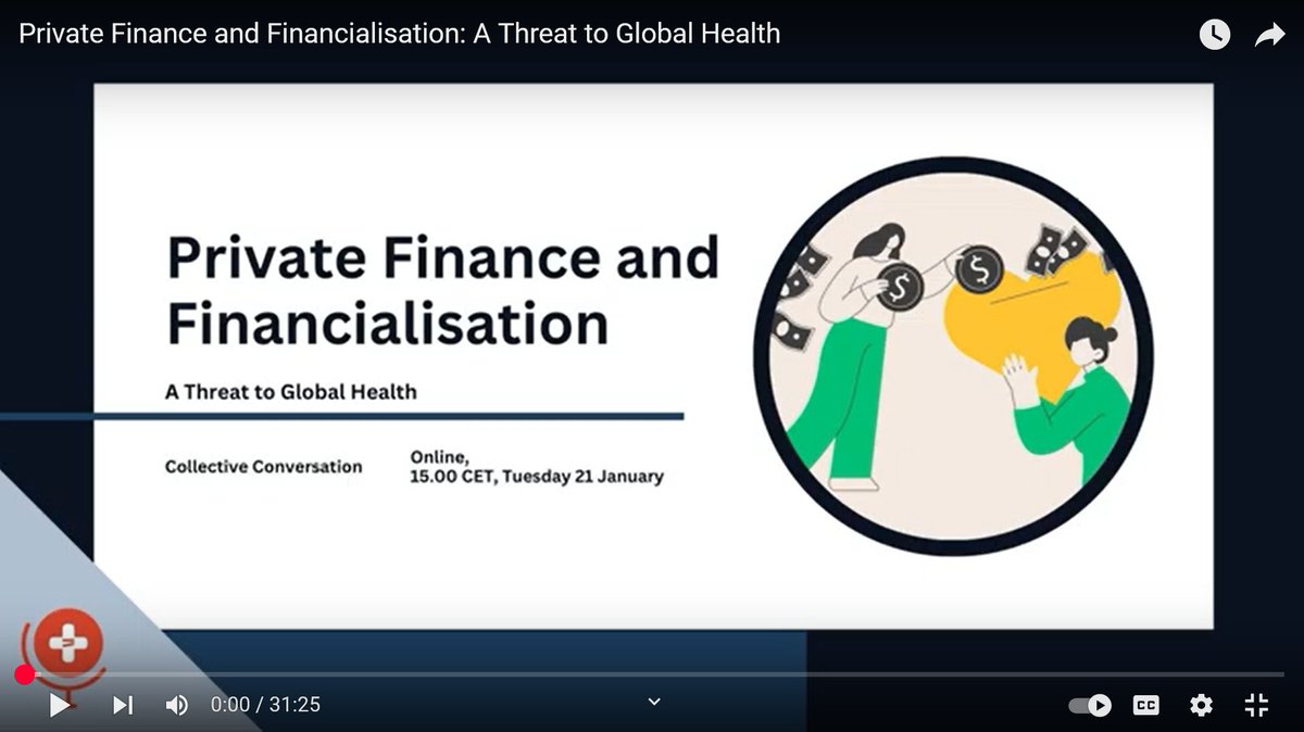UNU International Institute for Global Health (@unu_iigh) on Twitter photo Missed our discussion on how private finance is shaping global health?
Catch the recording of "Private Finance and Financialisation: A Threat to Global Health," co-organized with the Collective for the Political Determinants of Health (<a href="/Collective_hlth/">Political Determinants of Health Collective</a>) that is hosted by the Missed our discussion on how private finance is shaping global health?
Catch the recording of "Private Finance and Financialisation: A Threat to Global Health," co-organized with the Collective for the Political Determinants of Health (<a href="/Collective_hlth/">Political Determinants of Health Collective</a>) that is hosted by the