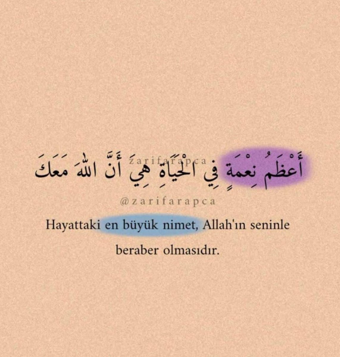 Hasansalih571's tweet photo. Hayattaki en büyük nimet, Allah'ın seninle beraber olmasıdır. https://t.co/e9UT3qxSrF