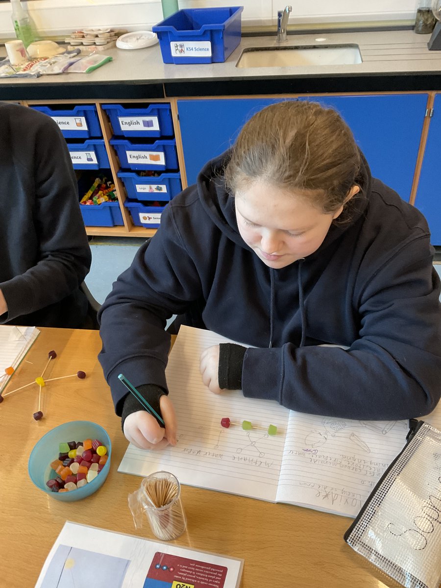 Students in KS4 have been learning about global warming and greenhouse gases. In this lesson they made some edible greenhouse gases and created a common gas through a chemical reaction.