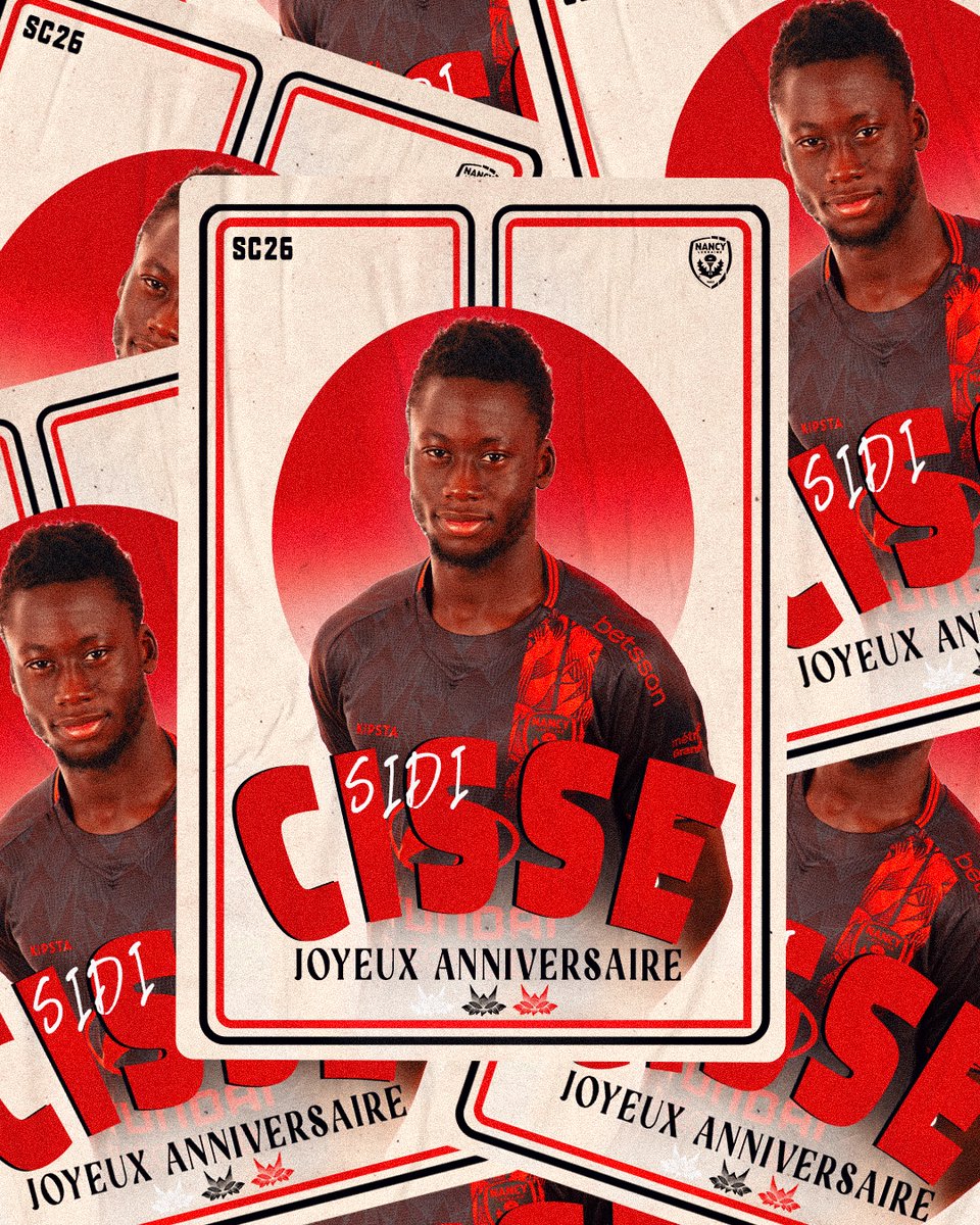 asnlofficiel's tweet photo. Sidi fête ses 22 ans ! 🎉
Bon anniversaire 🔴⚪️
#ASNL I #FiersDeNosCouleurs I
#ASNLPOURTOUJOURS https://t.co/lgsFAM7ajG