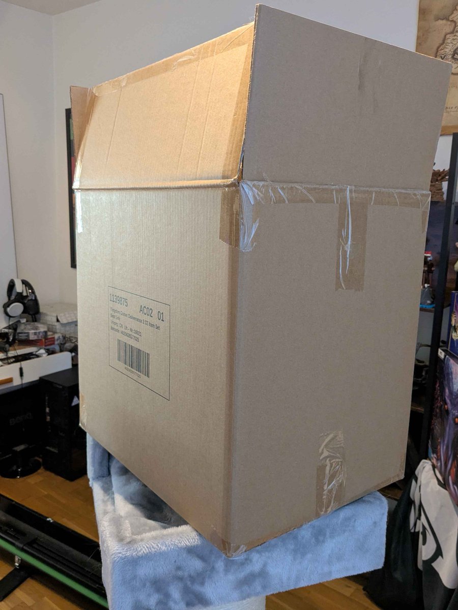 Got sent something cool. God-damn giant box from <a href="/PLAION_NORDIC/">PLAION Nordic</a> ! Let's see what it is! #ad