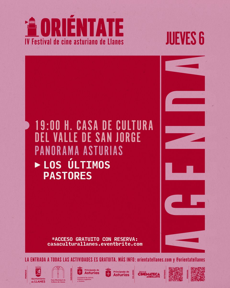 👆🏼Jueves 6 en el festival #Oriéntate2025 
👀 Os dejamos la agenda de hoy ⤵️
🎟️ Acceso libre hasta completar aforo