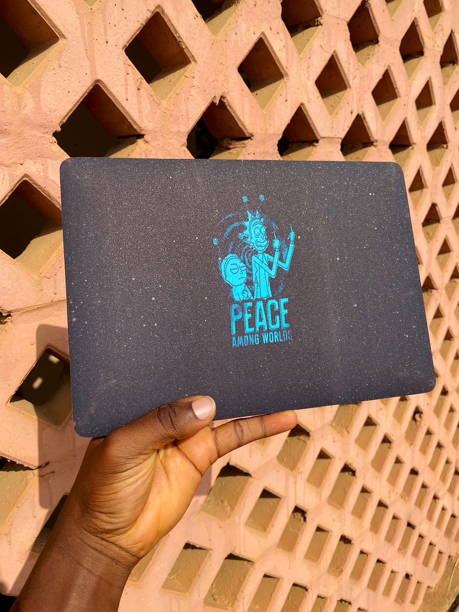 Wrapgenius_ng's tweet photo. Good morning Twitter. This is a rock and Morty wrap on a MacBook. So tell me, which aesthetic wrap would you want on your gadget today?? https://t.co/mn5eRwYyDl