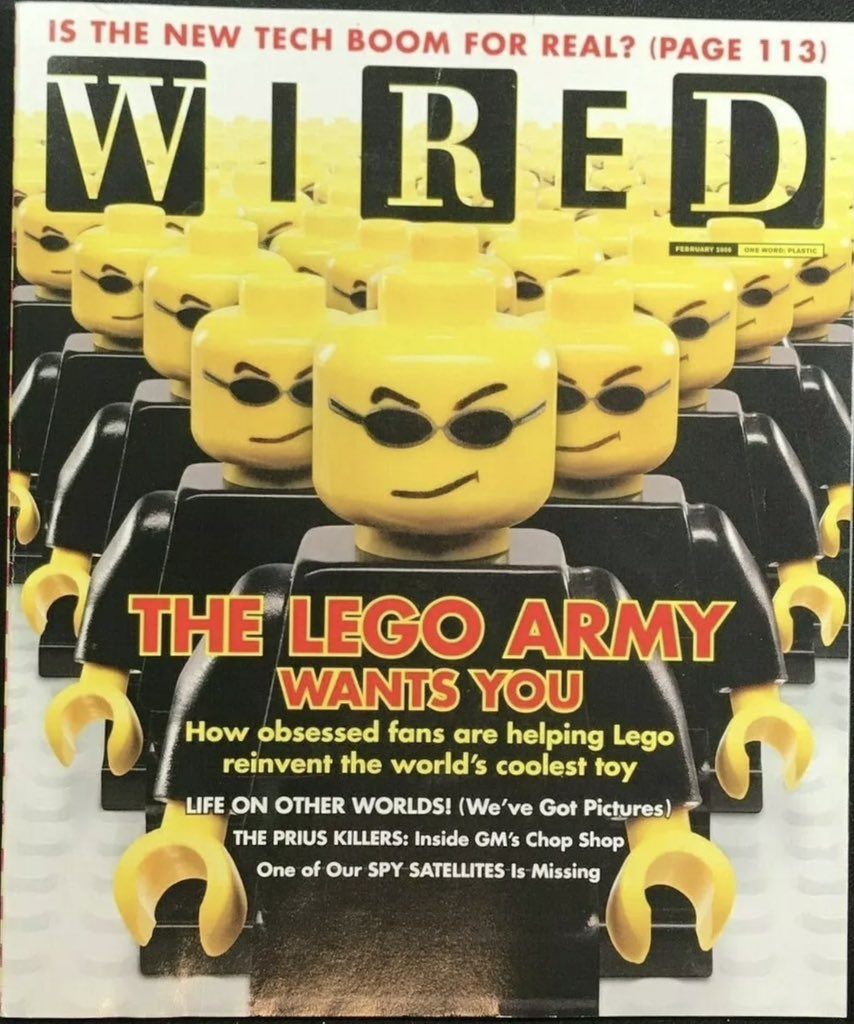 MagickMaverick's tweet photo. The @WIRED article “The Army of Amateurs Helping LEGO Conquer the Toy Industry” (@crowdsourcing, 2006) shows how #LEGO successfully established a co-creation strategy by involving dedicated fans in the development of Mindstorms NXT, thereby enhancing its innovation capabilities. https://t.co/YASe2oLD6O