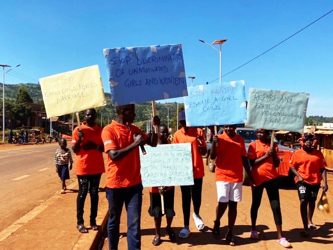 IrlEmbUganda's tweet photo. @IrlEmbUganda Today marks the #InternationalDayofZeroToleranceforFGM standing with the young FGM survivors in Amudat calling an end to this harmful cultural practice that destroys their lives and future.A partnership with @NAWOUga to empower FGM survivors and end FGM in Karamoja https://t.co/jIH0DsRXwT