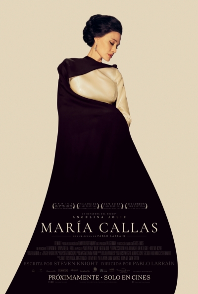 cinescdmorasol's tweet photo. 🎬¡Estrenos de la semana!🎬
Mañana en nuestras salas #MariaCallas, la nueva película de Pablo Larraín, protagonizada por Angelina Jolie, narra los últimos días de vida de la legendaria soprano en el París de los años 70. 
🎟️https://t.co/ADbs1iZszd

#cine #Madrid #estrenos https://t.co/Sf2fboVNSb