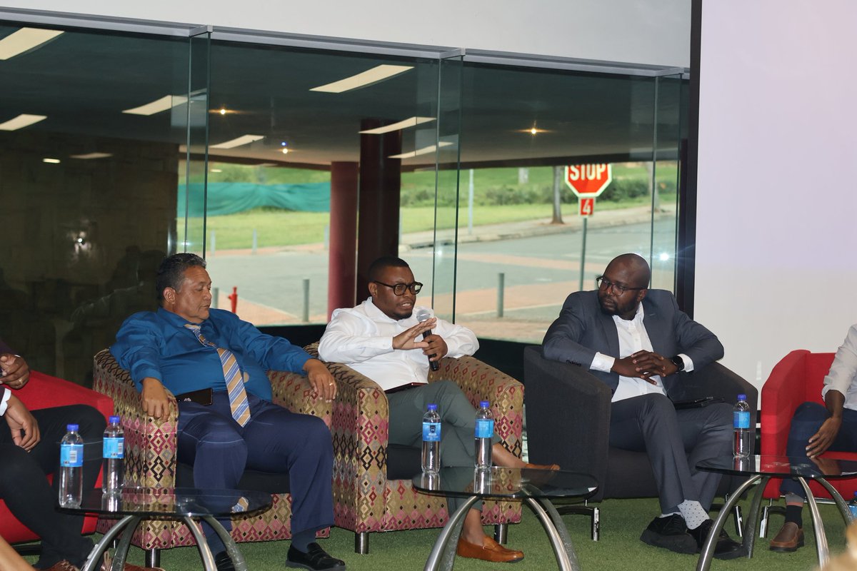 ThabangTalks's tweet photo. Last night was incredible! I shared the stage with some of the most smart and intelligent folks on the panel at the #Innov8 hosted by The Innovation Hub.

My topic was focused on #Cybersecurity and SMMEs. How SMMEs can navigate the landscape, improve their businesses whilst taking advantage of the opportunities that come with it.

I've learned so much from my fellow panelists and the vibrant audience. Big ups to the CEO and the team for organising the event. 

I look forward to the Innovation Showcase and the Gauteng Investment Conference.