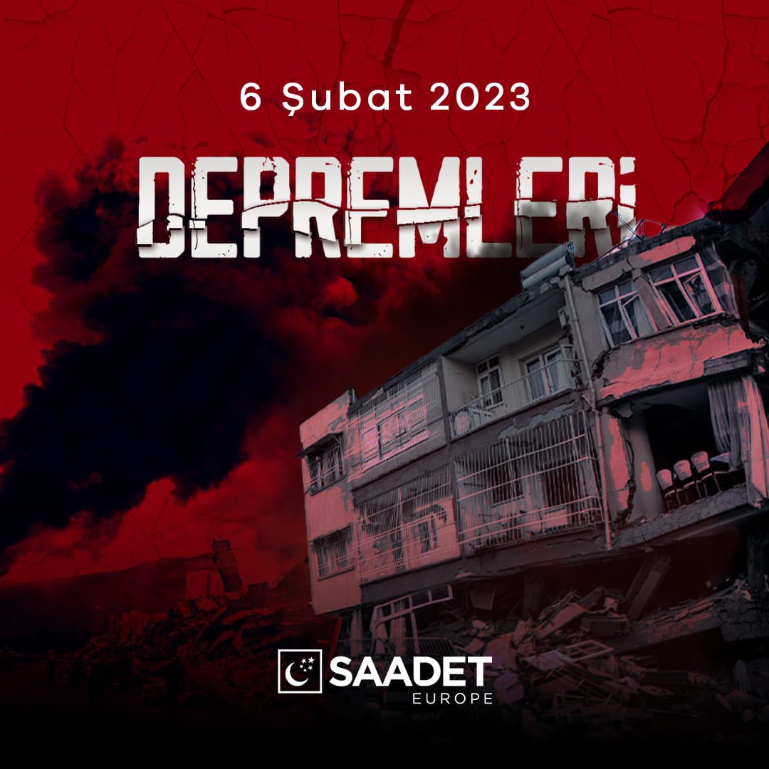 #6Şubat 2023 Depremleri

Vefat edenlere Allah rahmet eylesin

#Kahramanmaraş #Hatay #Adıyaman #Kilis #Gaziantep #Diyarbakır #Osmaniye #Şanlıurfa #Malatya #Gaziantep #Adana