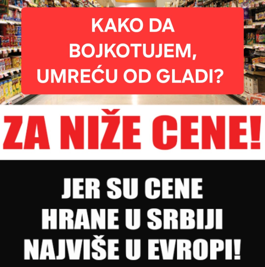 UBKEFEKTIVA's tweet photo. Da li ćeš umreti od gladi ako bojkotuješ❓

Tekst je malo duži, na slikama je u nastavku, ali obavezno ga pročitajte. Daje neke odgovore.

Još jednom molba. Bojkotom se bavimo poslednjih deset dana. Ima i ranijih tekstova objašnjenja. Čitajte pažljivo! https://t.co/dpyIuwZ065