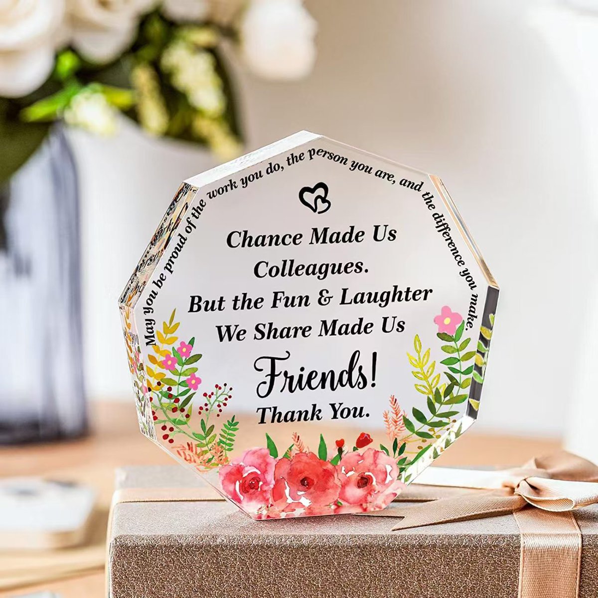 XuanYu_SimonOu's tweet image. A thoughtful keepsake to celebrate friendships and shared memories. The elegant design and heartfelt message make it a perfect way to show appreciation for those who make every day brighter. ✨
#acrylicframe #acrylicgifts #acrylicstand #photoframe #photogift #friendgift #uvprint