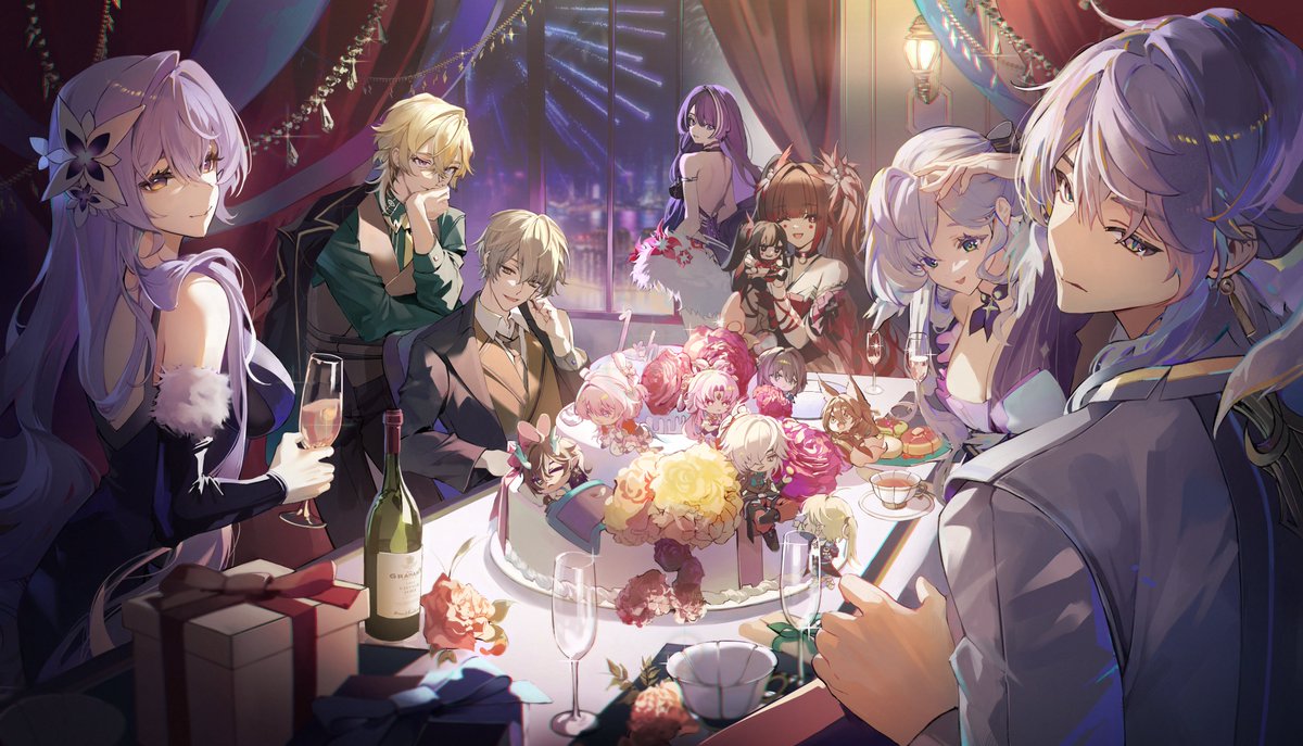 Roi_oioi211's tweet photo. #HonkaiStarRail #崩壊スターレイル #MerrilyonStarRail
Penacony 1th 🎉🎉 https://t.co/gdxy2bpFOE