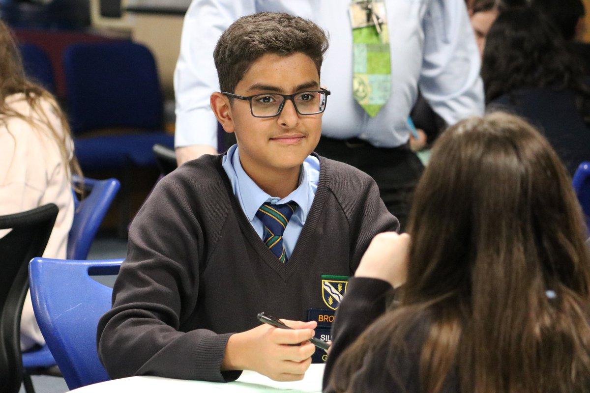 KennetSchool's tweet photo. House Maths was split into two exciting rounds - a group round with all questions at once and a fast-paced relay where teams had to solve each question to move forward. Congratulations #StPatrickHouse for lifting the trophy! #KennetMaths https://t.co/DIw6ofM1LC