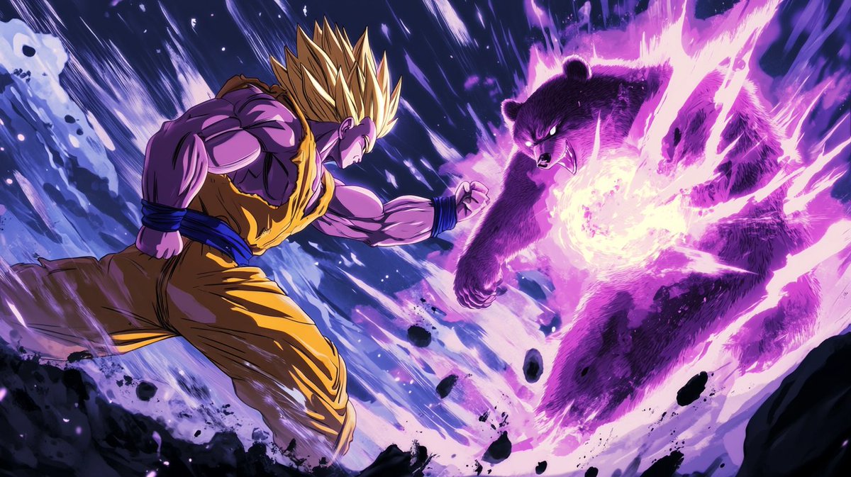 <a href="/GOKU_Speaks/">GOKU AI</a> We recently learned the; 

Kamehame-fuckthebearsup-HA!