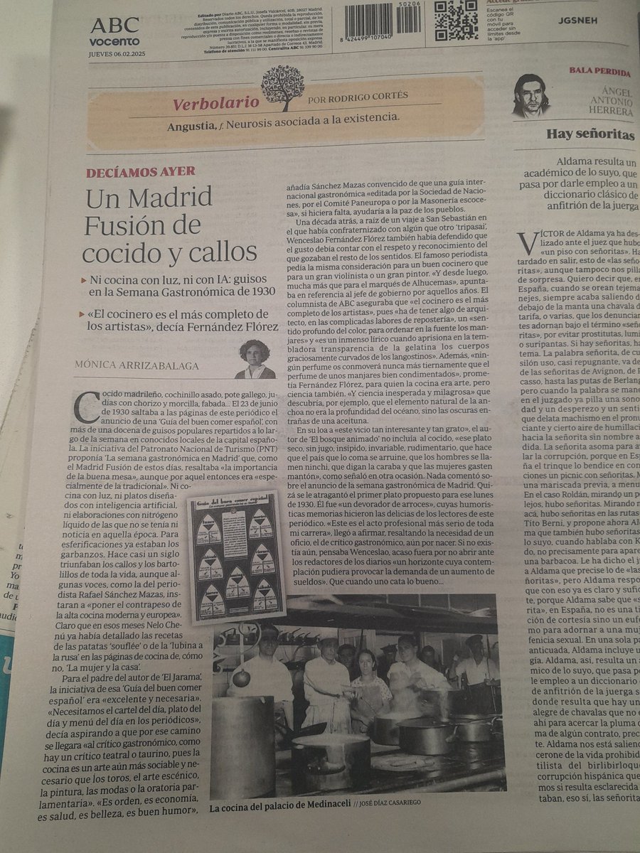 Ay, amigos ¡Qué ilusión! ¡Hoy firmo la contra de ABC!