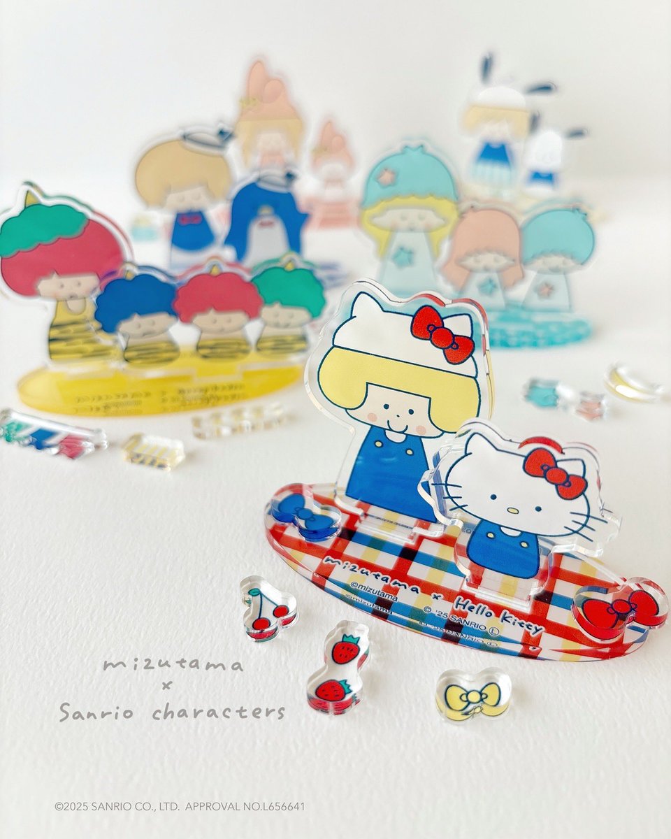 mizutama × sanrio characters mizutamaとサンリオキャラクターズの