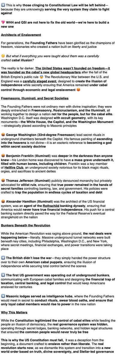 Why we need to use logic, to revalue our thinking about the US Constitution and what is to come.  

How Corrupt are Governments? 

 How long and how corrupt have things been? 

 Big changes coming. 

t.me/QuantumStellar…

t.me/QuantumStellar…

t.me/QuantumStellar…