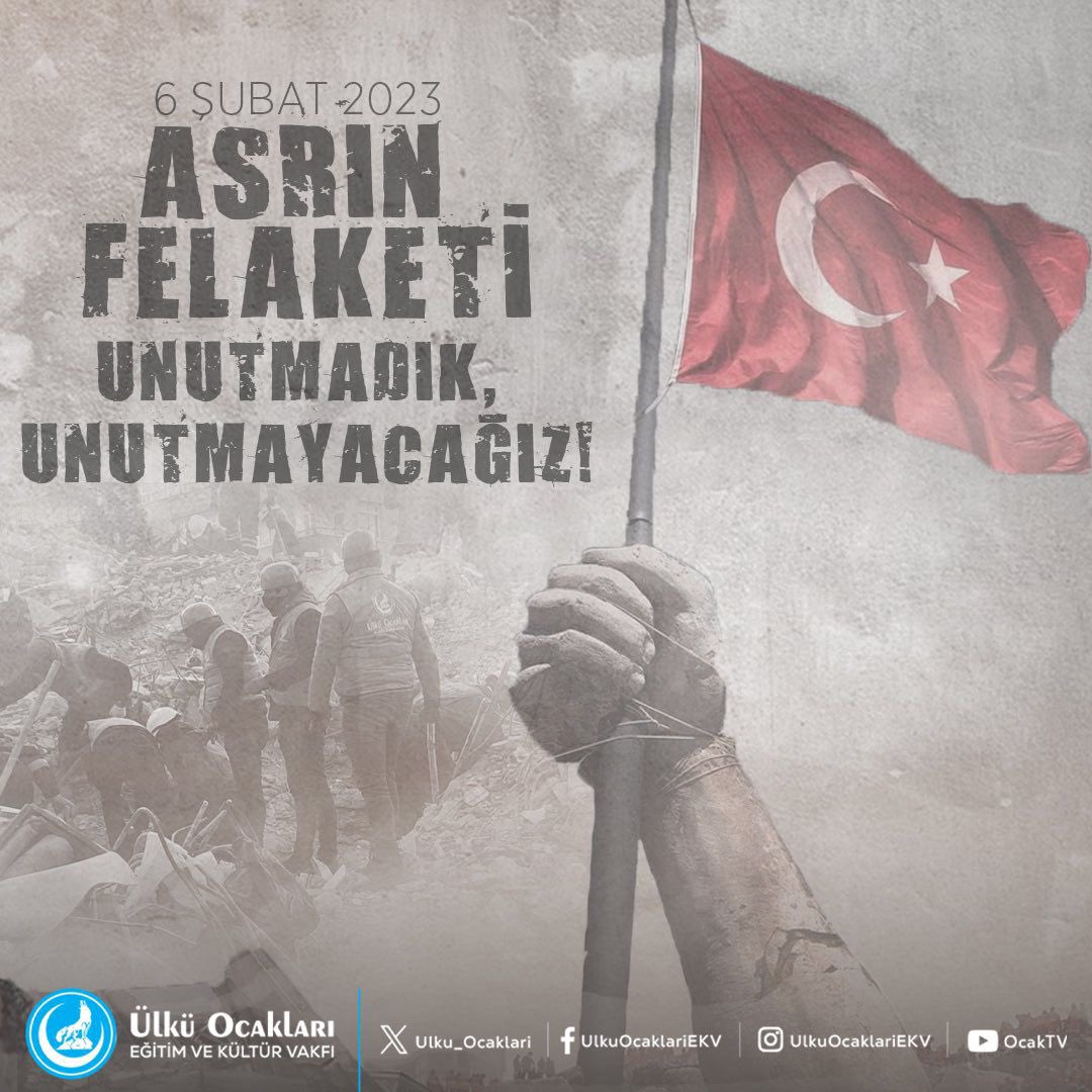 #6Şubat2023 tarihinde yaşadığımız büyük depremlerin ikinci yıl dönümünde, kaybettiğimiz binlerce vatandaşımızı rahmet ve dualarla anıyor, ailelerine sabır diliyorum. O gün yaşadığımız acı hâlâ yüreğimizde, ancak milletimizin ortaya koyduğu dayanışma, kardeşlik ve fedakârlık, bu