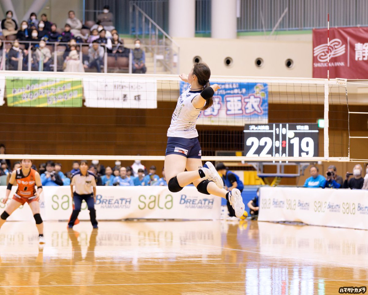 pyorosancamera's tweet photo. 1/19 ブレス浜松ホームゲーム
サーラグリーンアリーナ
若泉佳穂選手📸

#ブレス浜松 #女子バレーボール #バレーボール #volleyball #バレーボール部 #若泉佳穂 #中京大学 https://t.co/0dj2ZkSrbG