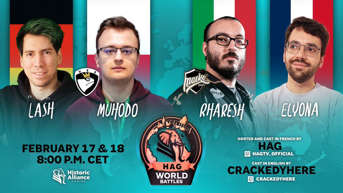 Here we go for 2025 with a new format! 

Join us soon for this first edition to follow the journey of our four players and find out who will qualify for the second stage 👀