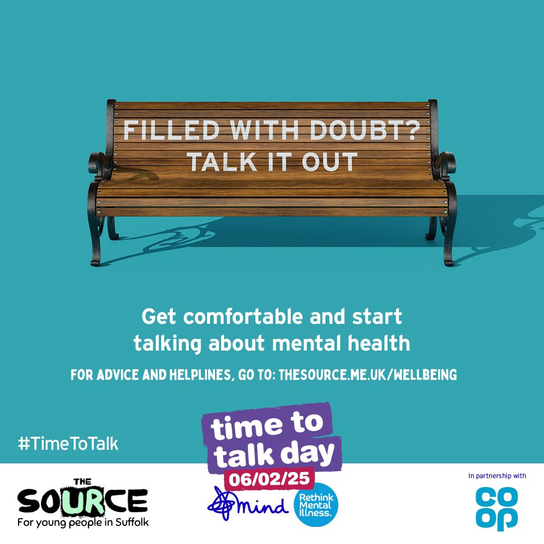 Today is #TimeToTalkDay It's an important day of the year for us to stop and sit down to talk about how we're feeling. For talking tips go to: timetotalkday.co.uk/tips-to-talk/