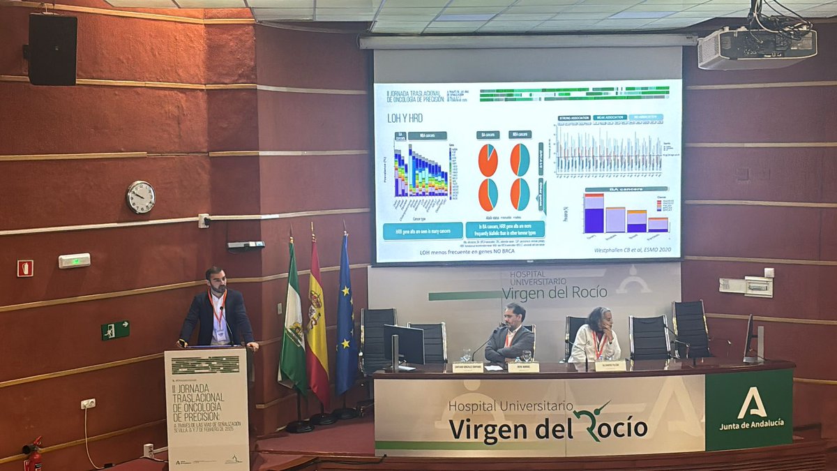 Comenzamos nuestras II JORNADAS ONCOLOGÍA DE PRECISIÓN. Avanzando en Cáncer de mama🩷 y Cáncer de Ovario🩵. #CáncerDeMama #CáncerDeOvario #GenéticaDelCáncer #PrecisiónSevilla
