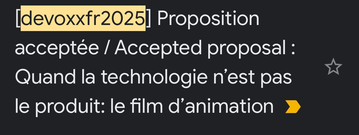 Comme j’arrive jamais à avoir de place à <a href="/DevoxxFR/">DevoxxFR</a> , je me suis dis que le meilleur moyen c’était d’être sur scène.
“Ready to Rock!”🤘