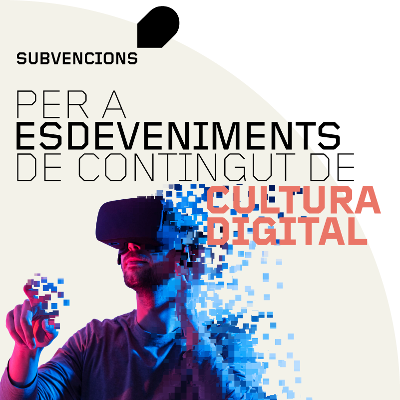 culturadigicat's tweet photo. 🔊Obrim la convocatòria d'ajuts per a l'organització d'esdeveniments de contingut cultural digital a Catalunya!🚨

📆Fins al 25 de febrer.
💸Màx. subvencionable 120.000€.
📈50% cost del projecte.
ℹ️https://t.co/BMZoNK5jaD https://t.co/O81MjiRjFR