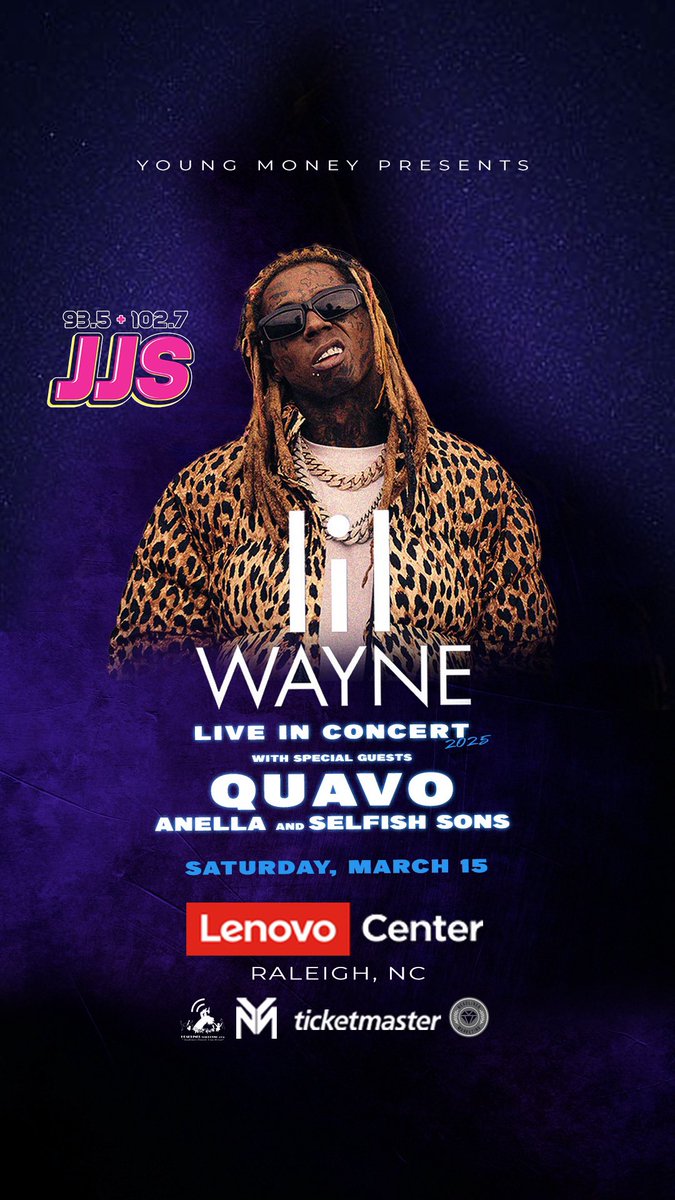 iamryanobryan's tweet photo. Win tickets to #lilwayneraleighnc with @JJSradio sign up to win at https://t.co/b8PdgWhDmj #iHeartRadio https://t.co/Dw0DJ7M4Db