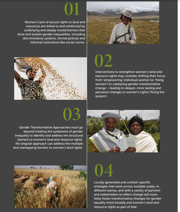 Women face systemic barriers to secure land rights.

To drive real change, we must:
1️⃣ Fix systems, not individuals
2️⃣ Address structural inequalities
3️⃣ Embrace local, multi-scale solutions

Learn more:🔗 bit.ly/45FAwNg

#TreesPeoplePlanet