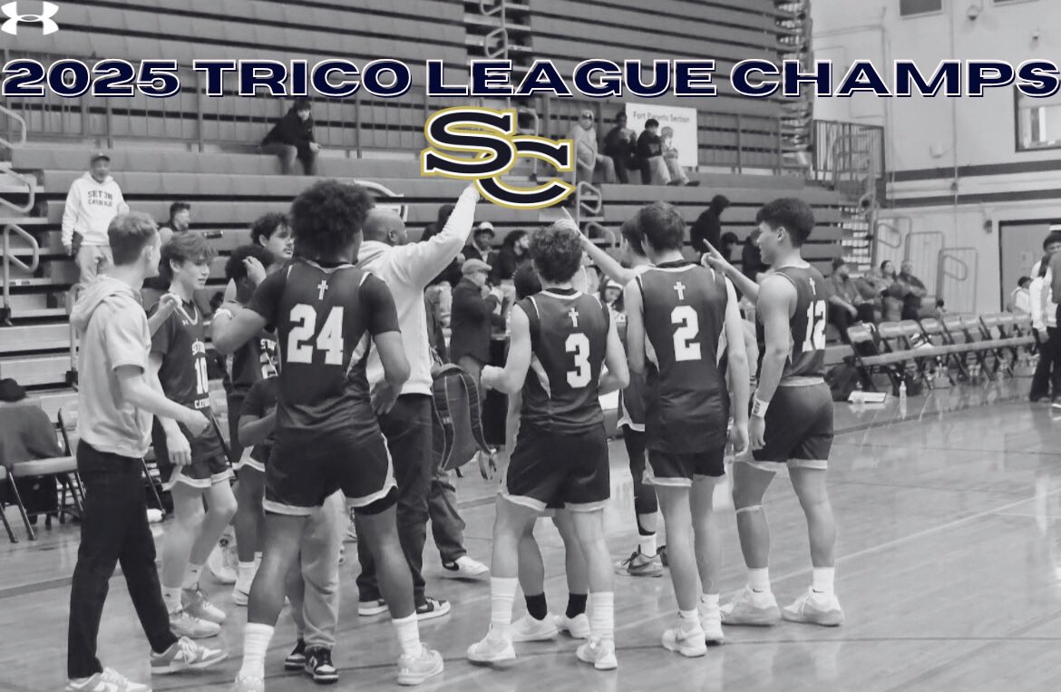 Seton Catholic Boys Basketball (@cougshoops) on Twitter photo Your Seton Catholic Boys Basketball team is back to back Trico league Champions!!
<a href="/kingbronson24/">Coach Bronson King</a> <a href="/Kellen_baller/">Kellen Ball</a> <a href="/coachDLWilson/">donald.lee.wilson</a> Your Seton Catholic Boys Basketball team is back to back Trico league Champions!!
<a href="/kingbronson24/">Coach Bronson King</a> <a href="/Kellen_baller/">Kellen Ball</a> <a href="/coachDLWilson/">donald.lee.wilson</a>