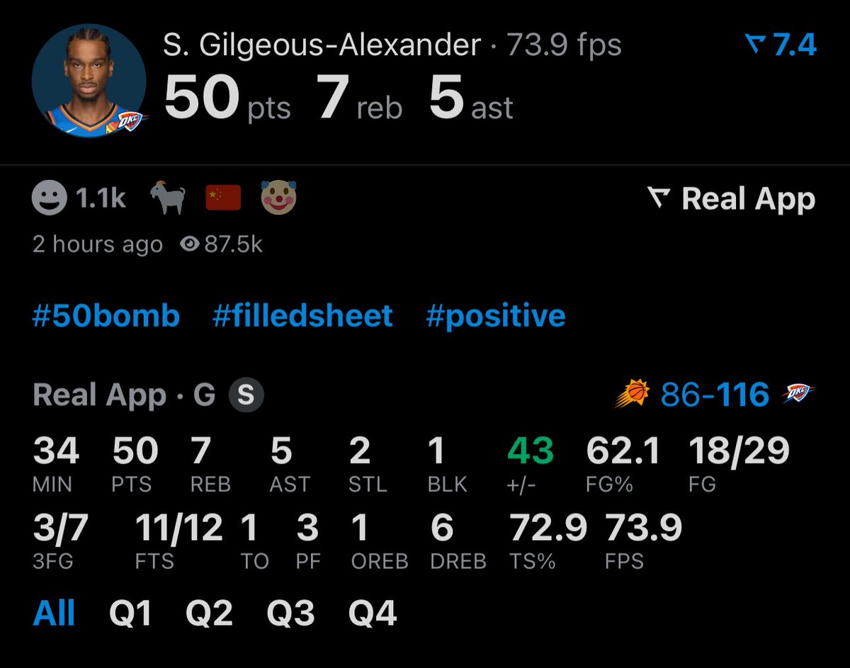SHAI ANOTHER 50-PT GAME