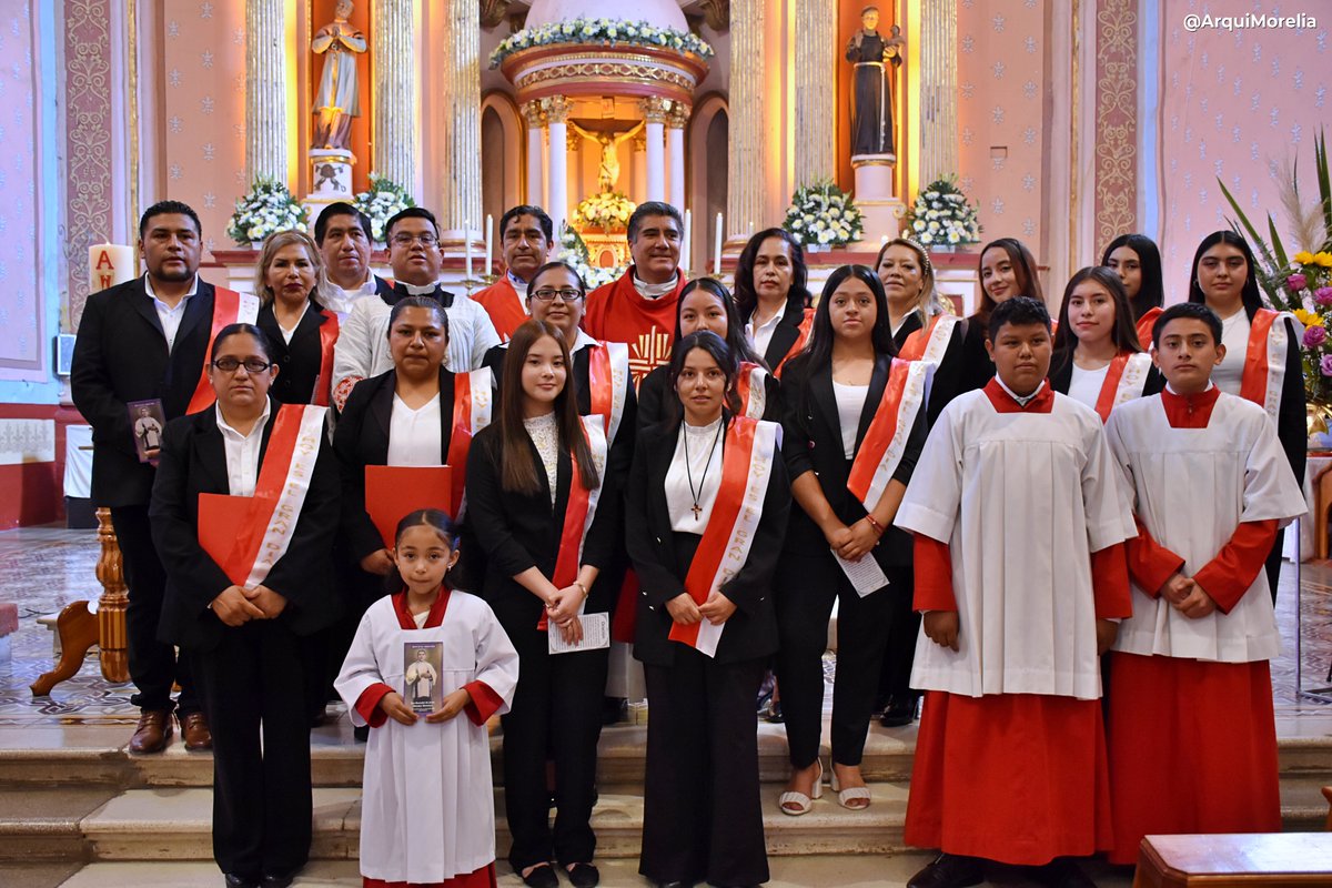 arquimorelia's tweet photo. San Bernabé de Jesús Méndez Montoya es el 1er santo michoacano, nacido en Tarímbaro (1880) y martirizado por odio a la fe durante la persecución cristera, muere el 5 de febrero 1928 en Valtierrilla, Gto. A 97 años de su martirio, su Parroquia de origen conmemoró al 'Padre Méndez' https://t.co/T31NO3ImUt