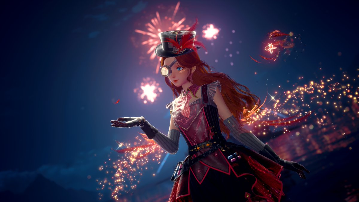 Bonekitten's tweet photo. #InfinityNikki #fireworks https://t.co/vRj9J3Ymwq