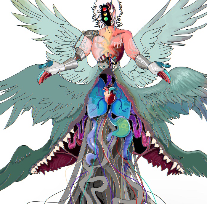 CognitiveClock's tweet image. ‘Sepsis’ I drew a while back ‼️‼️