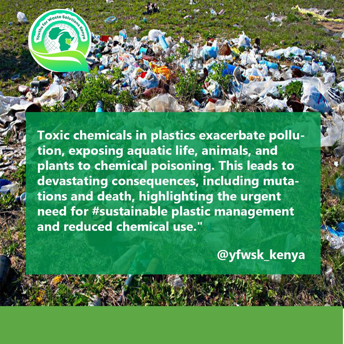 briansi15248007's tweet image. Plastic pollution is poisoning our planet. We must push for #Sustainableplasticmanagement
#beatplasticpollution 
#Ecosolutions