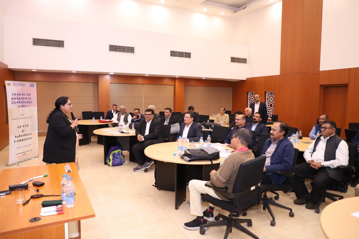 NSB-NTPC School of Business tweet media