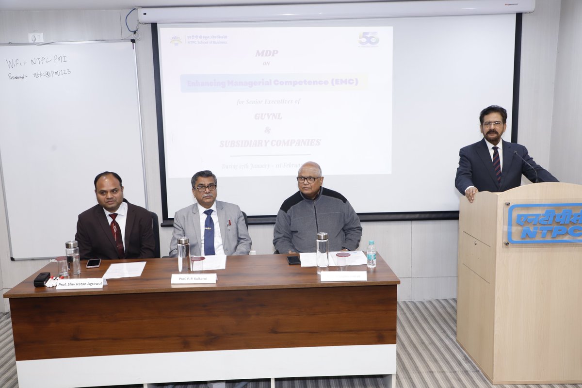 NSB-NTPC School of Business tweet media