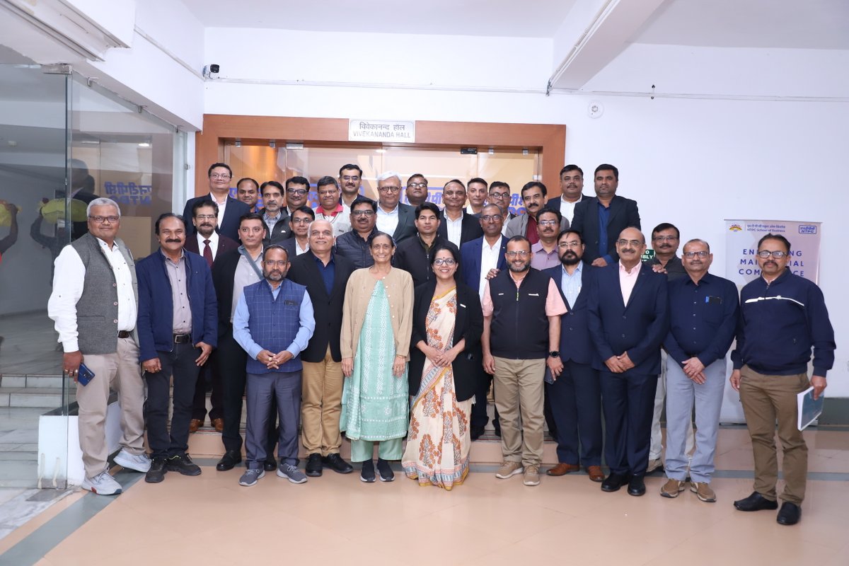 NSB-NTPC School of Business tweet media